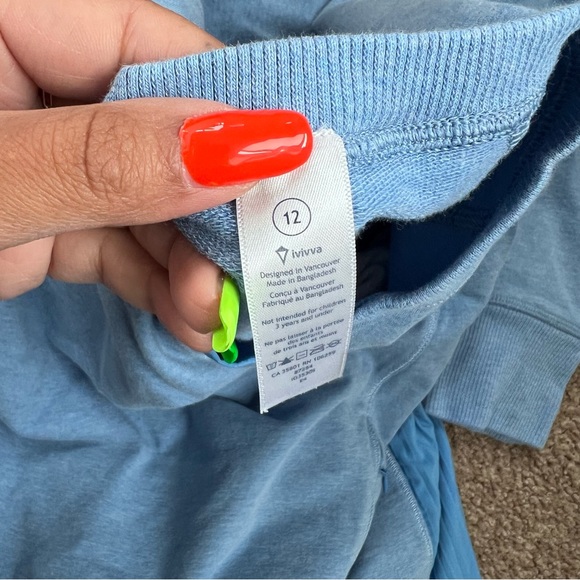 Ivivva Girls' Shirts & Tops Size 12 - Picture 8 of 8